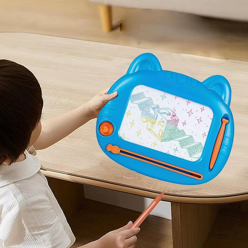 Magnetic Drawing Board Doodle Magnetic Board Sketch Pad Erasable Doodle Sketching Writing Board Pad for Kids Boys Children