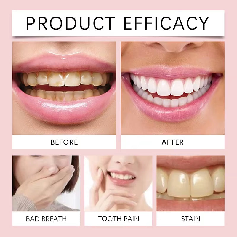 SP-6 Probiotic Toothpaste Whiten Clean Teeth Remove Stains Oral Care Management Fresh Breath with Sodium Saccharin Lactobacillus