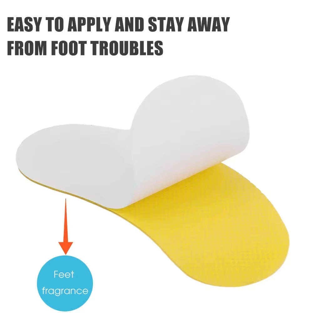 12/48Pcs Shoes Deodorant Sticker Deodorant Foot Odor Deodorants Sneaker Smell Fresh Deodorant Insole Sterilization Sticker