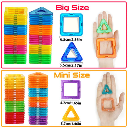 Ensemble de Blocs de Construction Magnétiques pour Enfants - Jouets Créatifs pour Anniversaires et Halloween, Idéal comme Cadeau