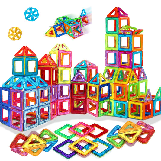 Ensemble de Blocs de Construction Magnétiques pour Enfants - Jouets Créatifs pour Anniversaires et Halloween, Idéal comme Cadeau