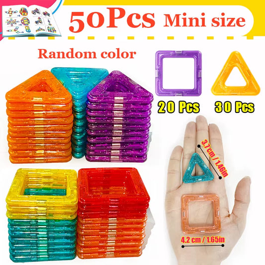 Ensemble de Blocs de Construction Magnétiques pour Enfants - Jouets Créatifs pour Anniversaires et Halloween, Idéal comme Cadeau