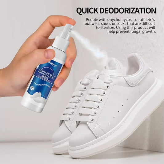 Foot Odor Deodorizer Spray Multi-Purpose Odor Removal for Shoe Refreshing Foot Spray Anti-Sweat Foot Care Odor Remover